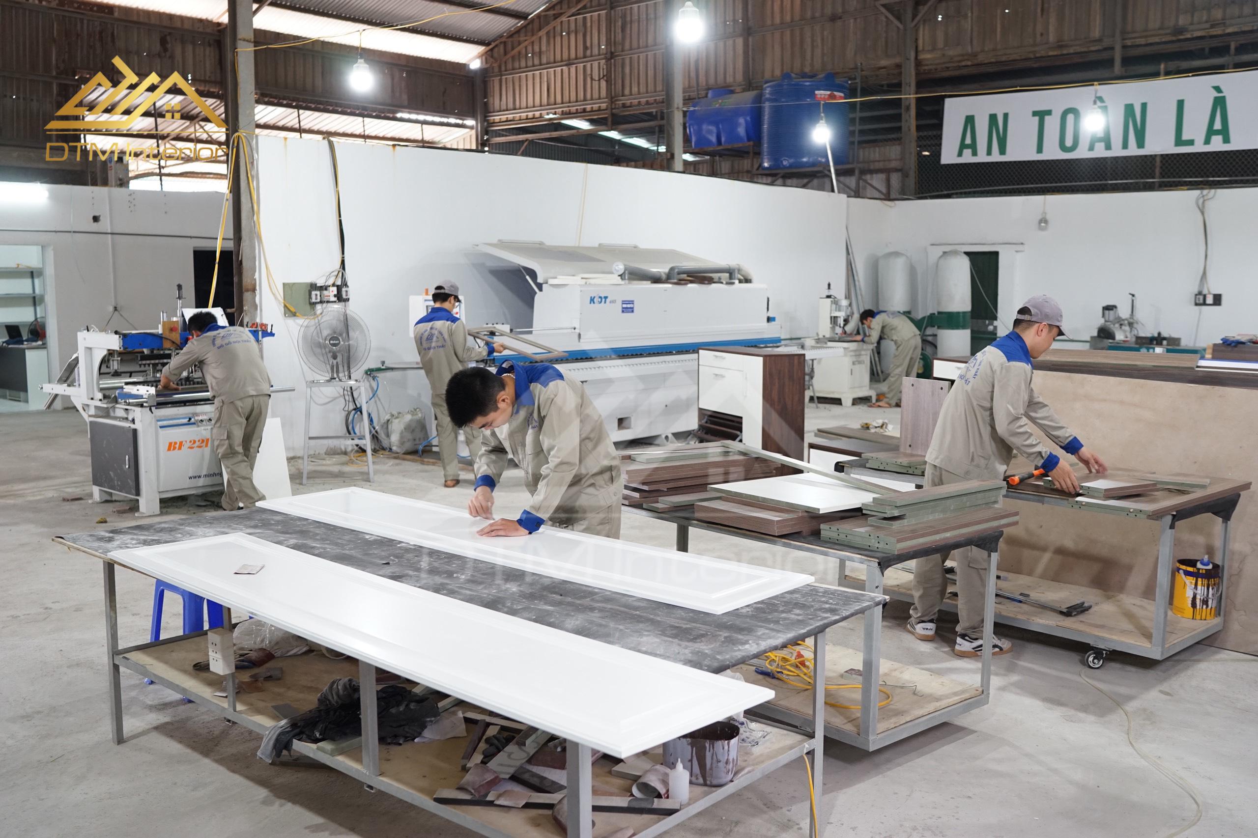 Xưởng nội thất DTM - nơi cam kết chất lượng sản phẩm cho quý khách hàng