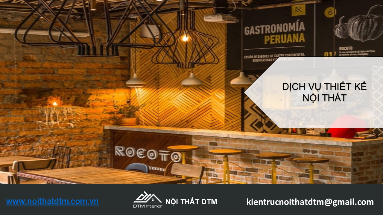 DỊCH VỤ THIẾT KẾ NỘI THẤT
